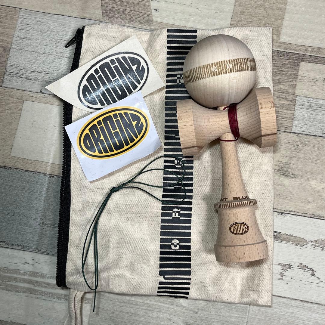 未使用 Da originz natty blunt オリジンズ けん玉 無塗装 Da originz