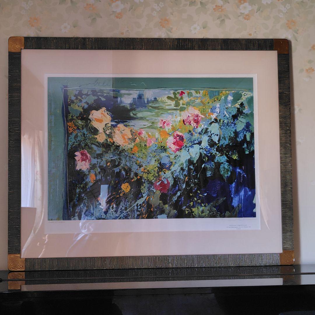 花の風景 版画トレンツリャド「パガデルの薔薇」 花の風景 版画トレンツリャド「パガデルの薔薇」 - メルカリ