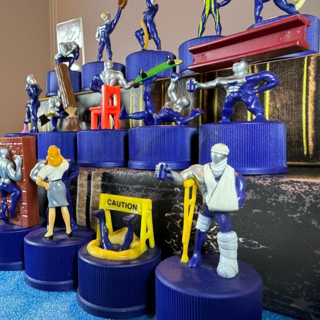 コンプリート ペプシマンキャップ 第1弾 ~ 第5弾全種 PEPSI【1998】