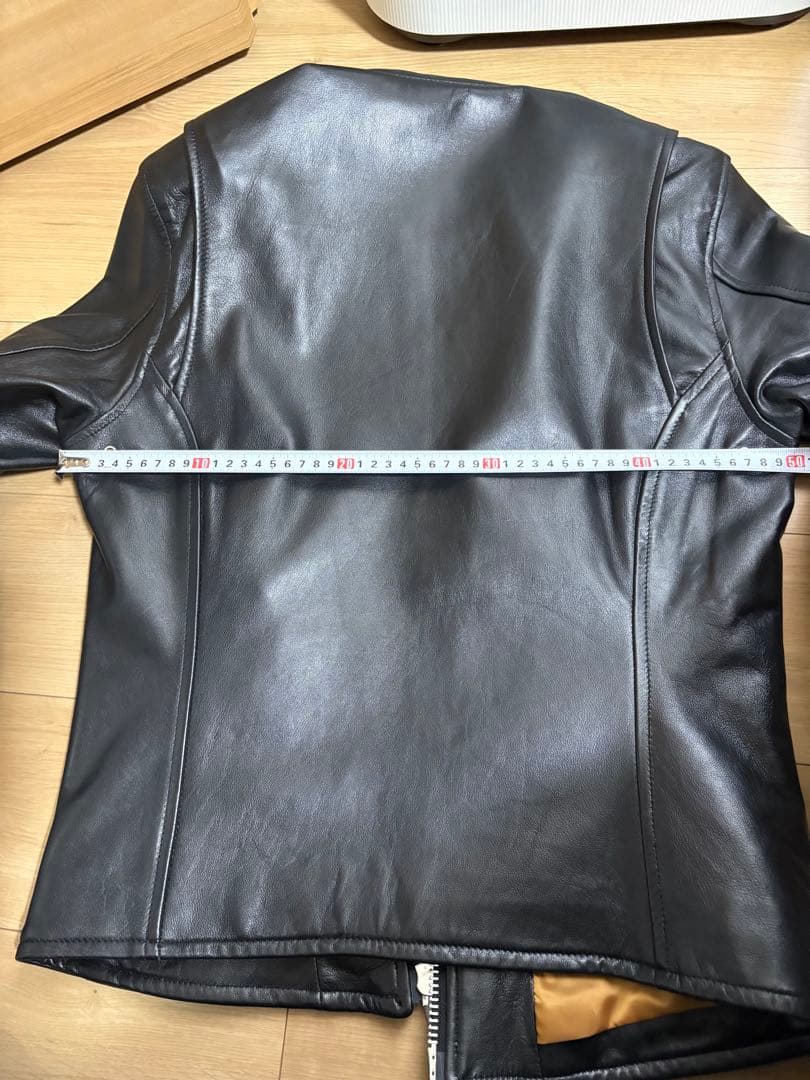 Retro Grade 黒レザーシングルライダースジャケット Mの通販はau PAY