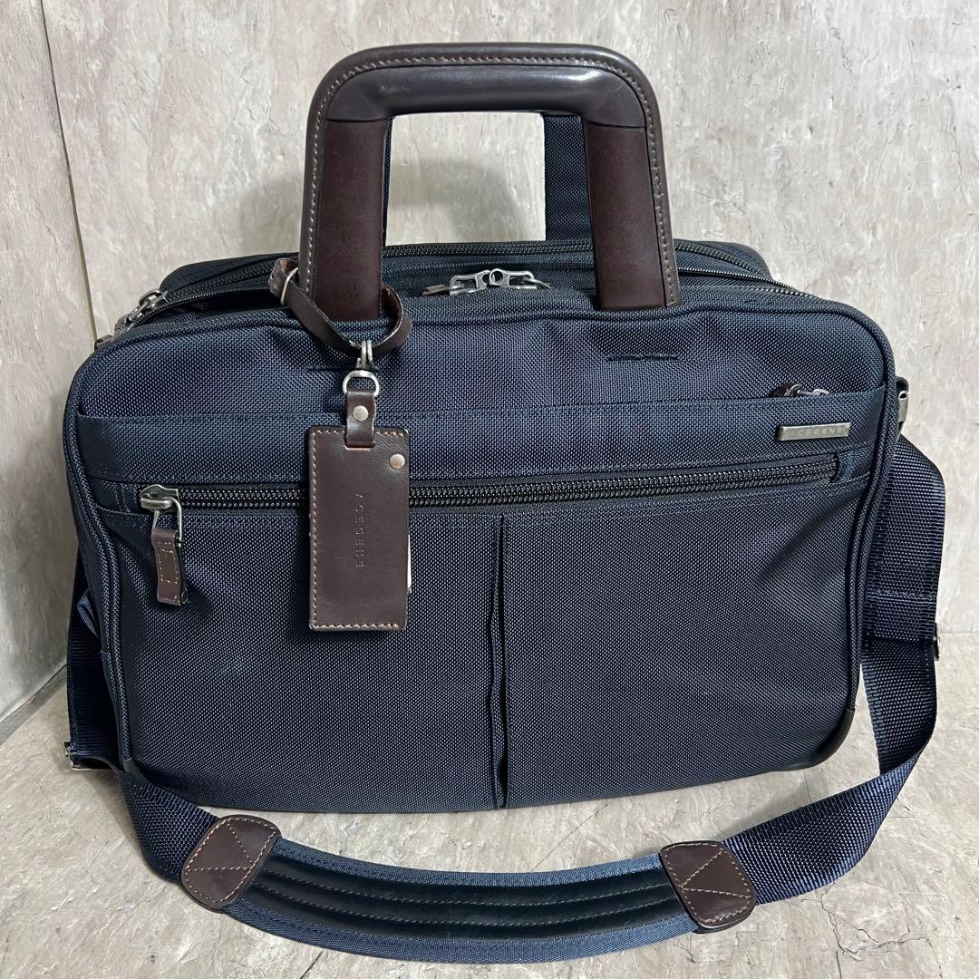極美品 ACEGENE 2way ブリーフケース ビジネスバッグ 65114