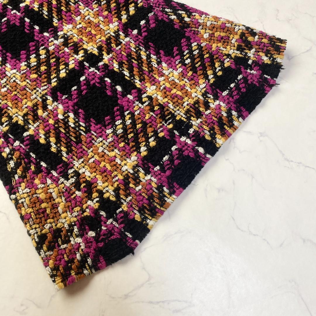 drawer ドゥロワー ツイードスカート 36 UNITED ARROWS