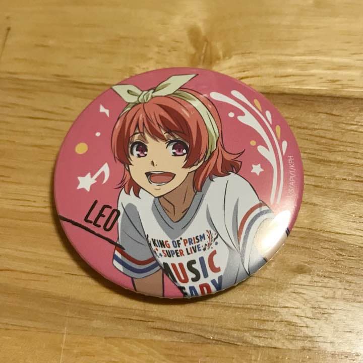 KING OF PRISM キンプリ 西園寺レオ缶バッジサンリオ