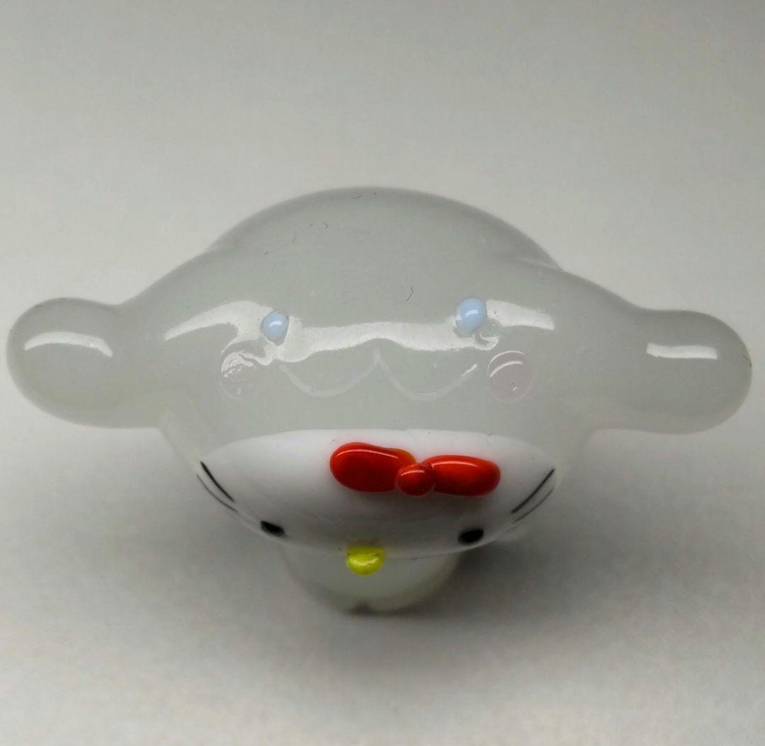 希少 ハローキティ ハーモニーランド限定 かぶりんぼ 手作りガラス細工