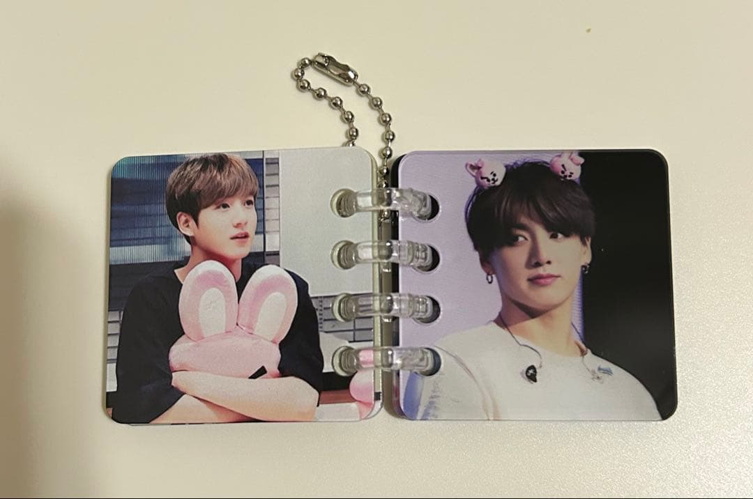 ジョングク アクリル フォトアルバム キーリング ⑥ BTS ジョングク
