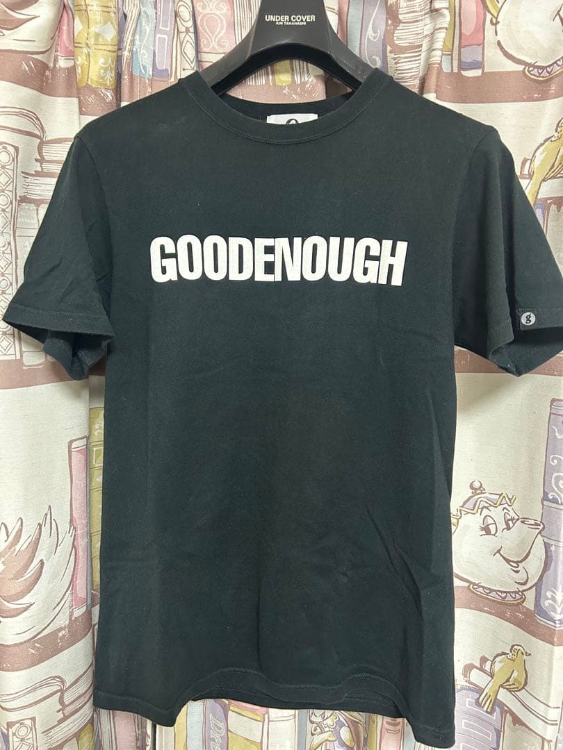 GOODENOUGH グッドイナフワッペンプリントT① goodenough藤原ヒロシ