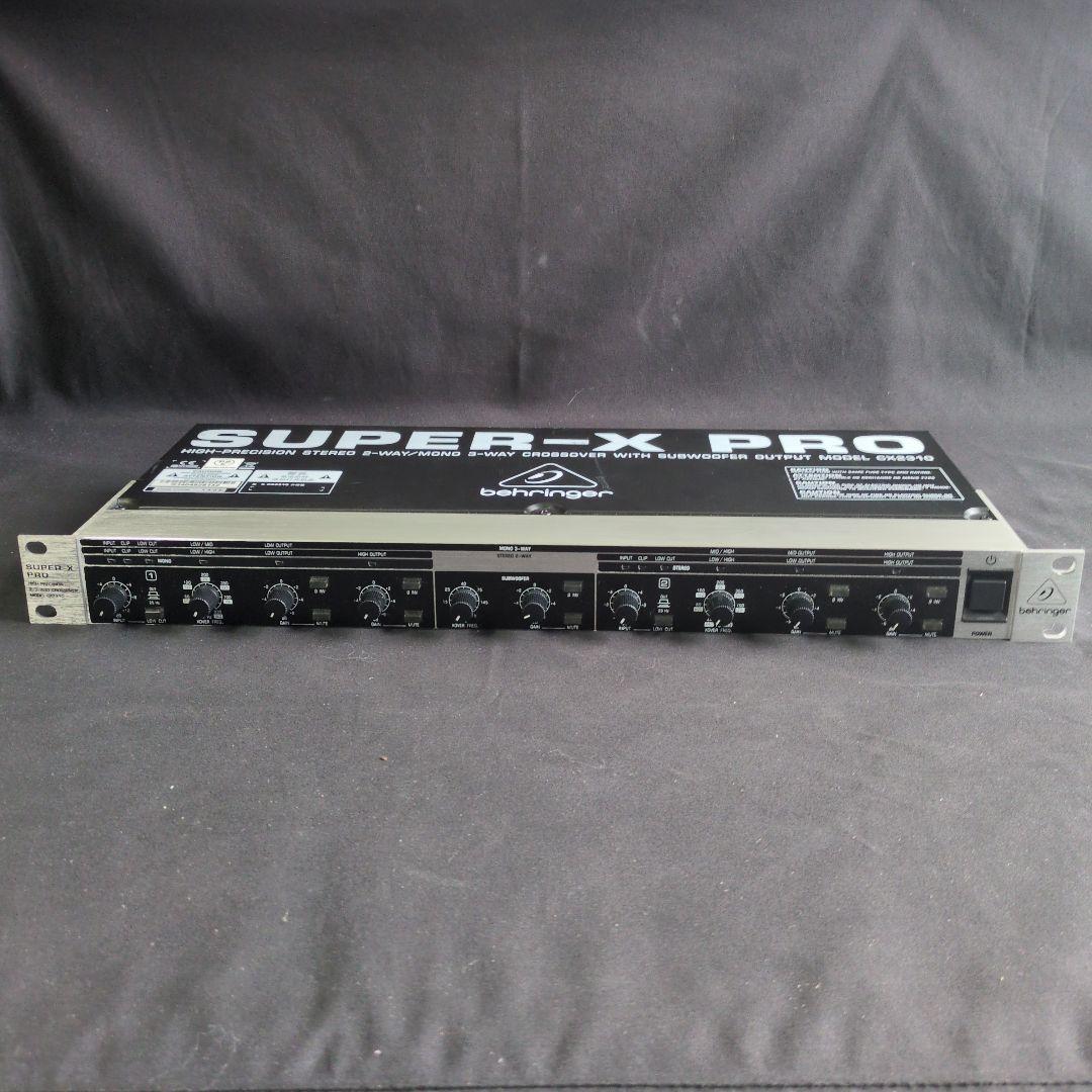 配信機器・PA機器・レコーディング機器 Behringer SUPER-X PRO CX2310