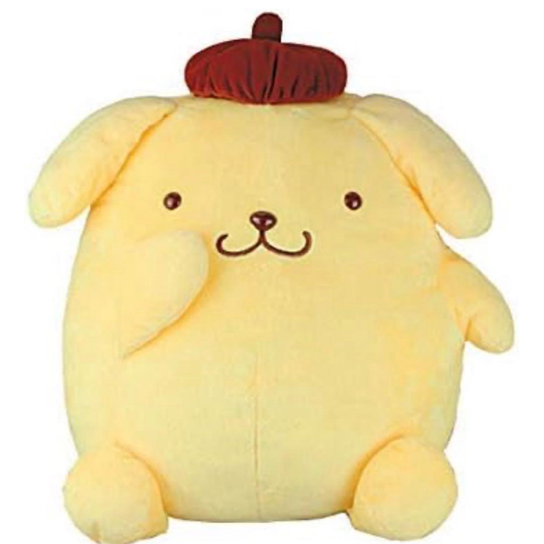 フリュー ポムポムプリン 超超ＢＩＧぬいぐるみ おすまし