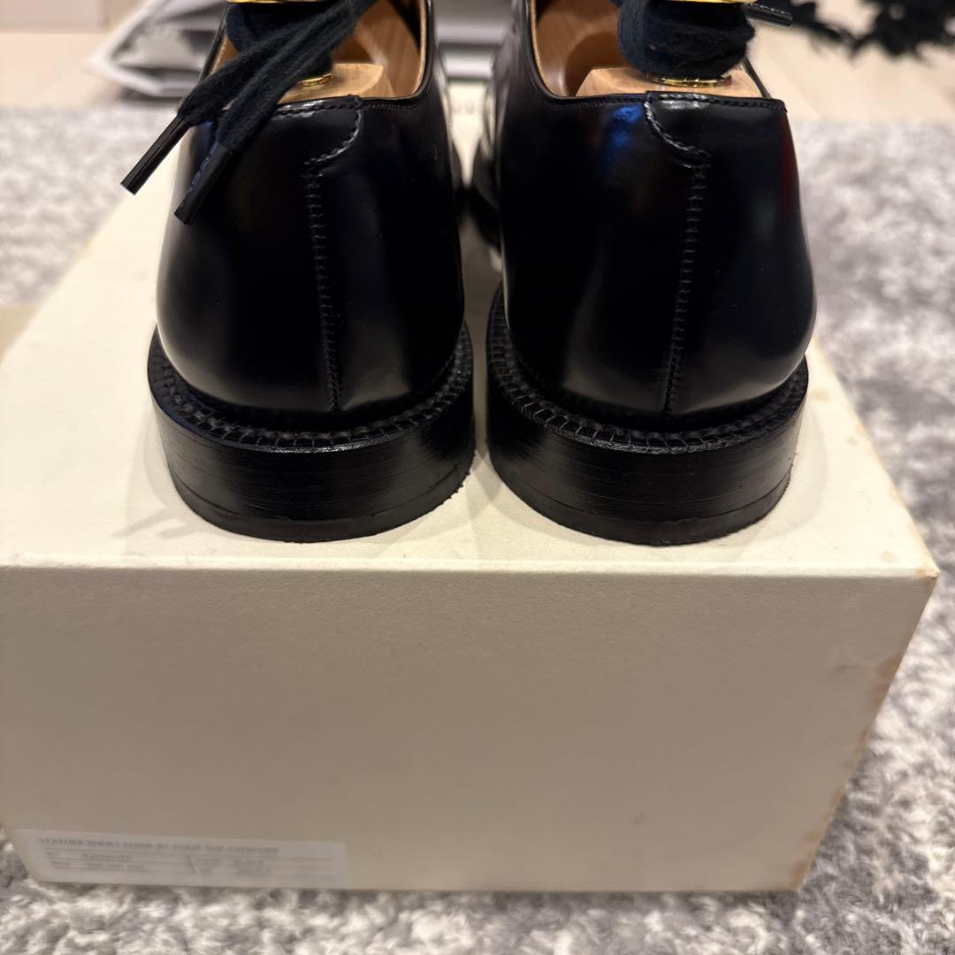 靴 LEATHER SHOES MADE BY FOOT THE COACHER