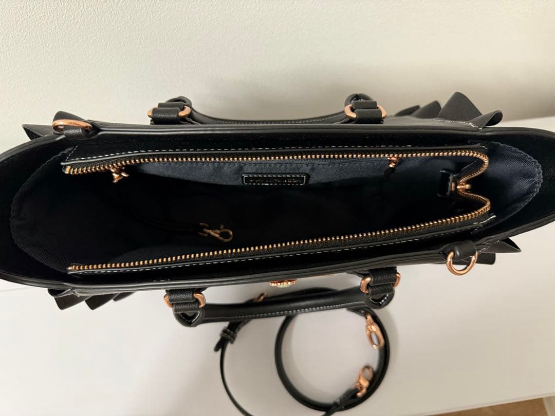 サマンサタバサ リボンスタッズフラッター 小