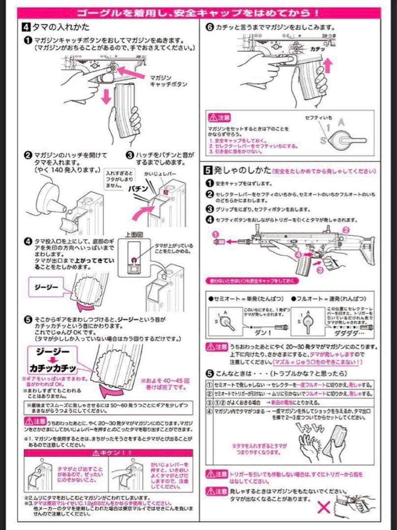 東京マルイ カスタム品　スカー　SCAR L電動ガン　ボーイズ　金属ピニオンギア