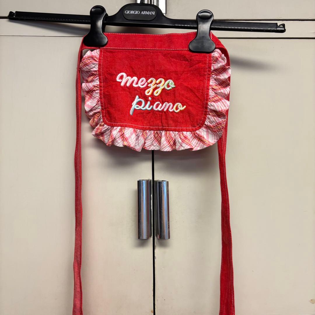 メゾピアノ　エプロン　スカート　120サイズ　平成レトロ