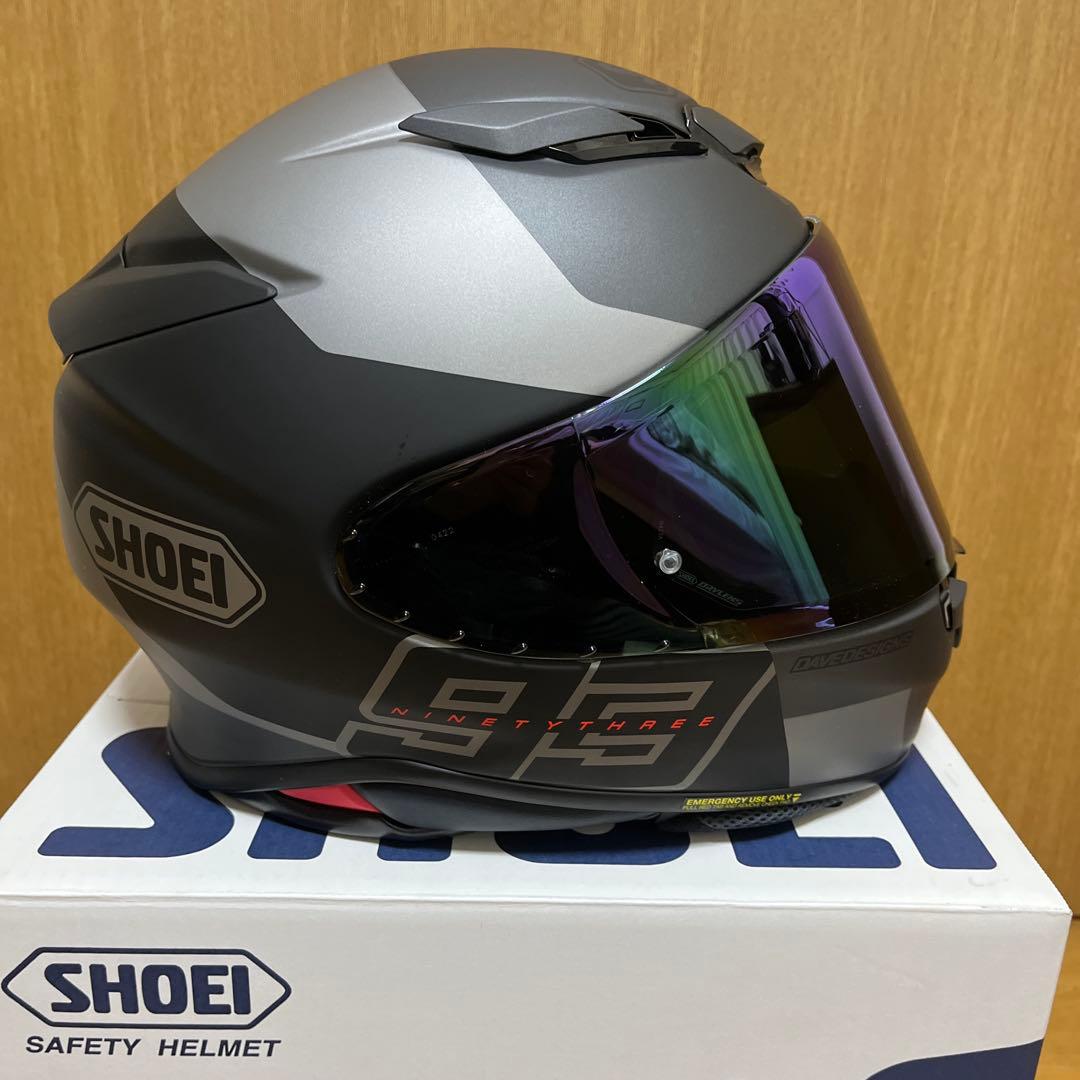 SHOEI Z-8 MM93 RUSH Lサイズ ミラーシールド付き