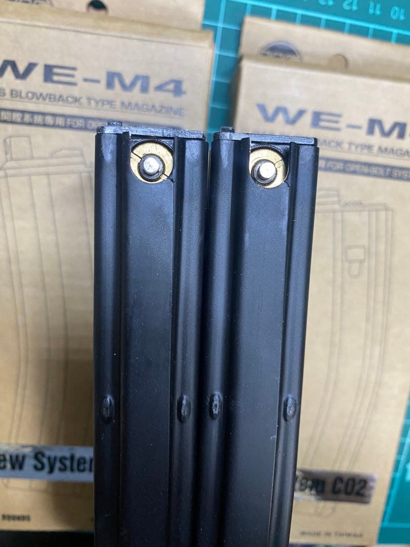 WE M4用 CO2ガスノーマルマガジン×2（New System）