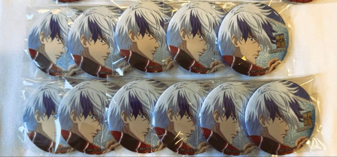 新テニスの王子様　フィールミー　シャイニー缶バッジ　越知月光 500タイトル記念シャイニー缶バッジ C (5種ランダム) | FEEL MEE MARKET