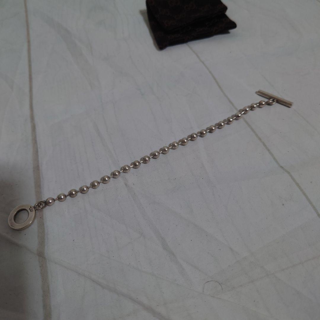 グッチ GUCCI ボールチェーン ブレスレット オールド・グッチ