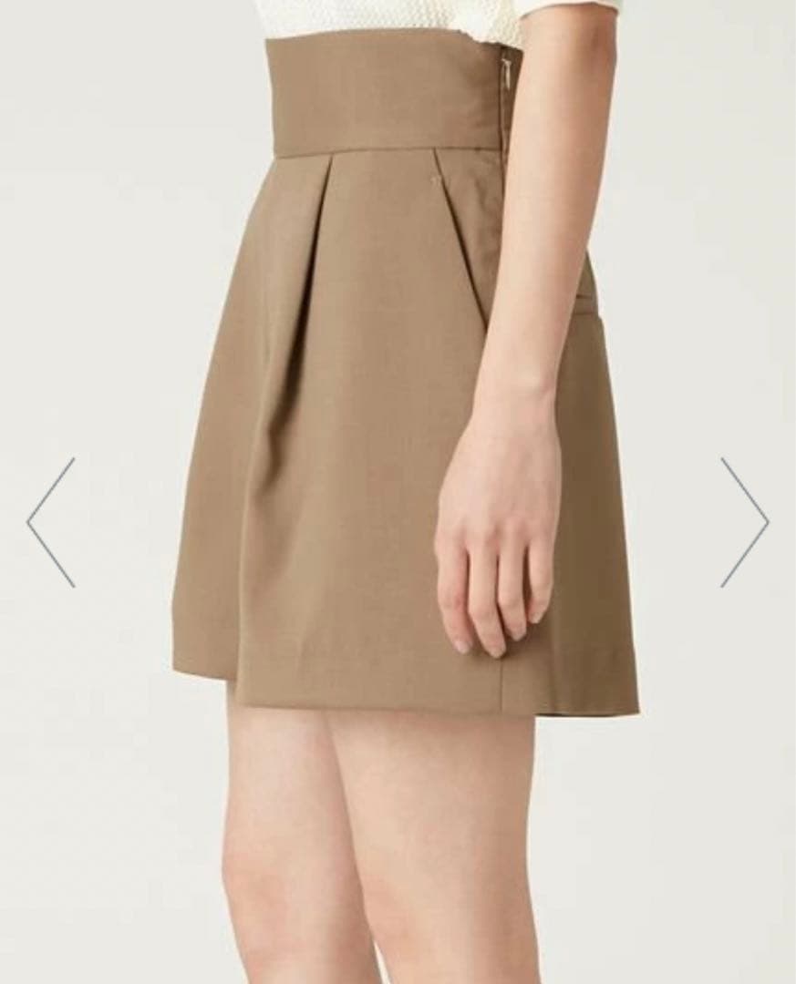 フレイアイディー FRAY ID ツータックキュロットパンツ／ウォッシャブル