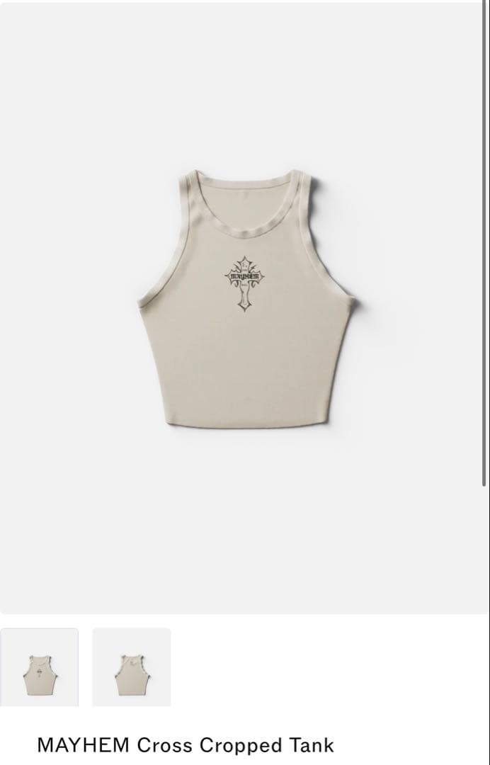 (新品)レディーガガ VIPGOLD タンクトップS〜最安値〜