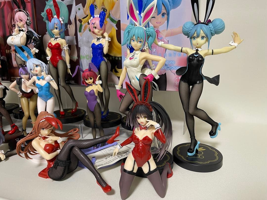 バニーガールフィギュア全２７体まとめ売り！