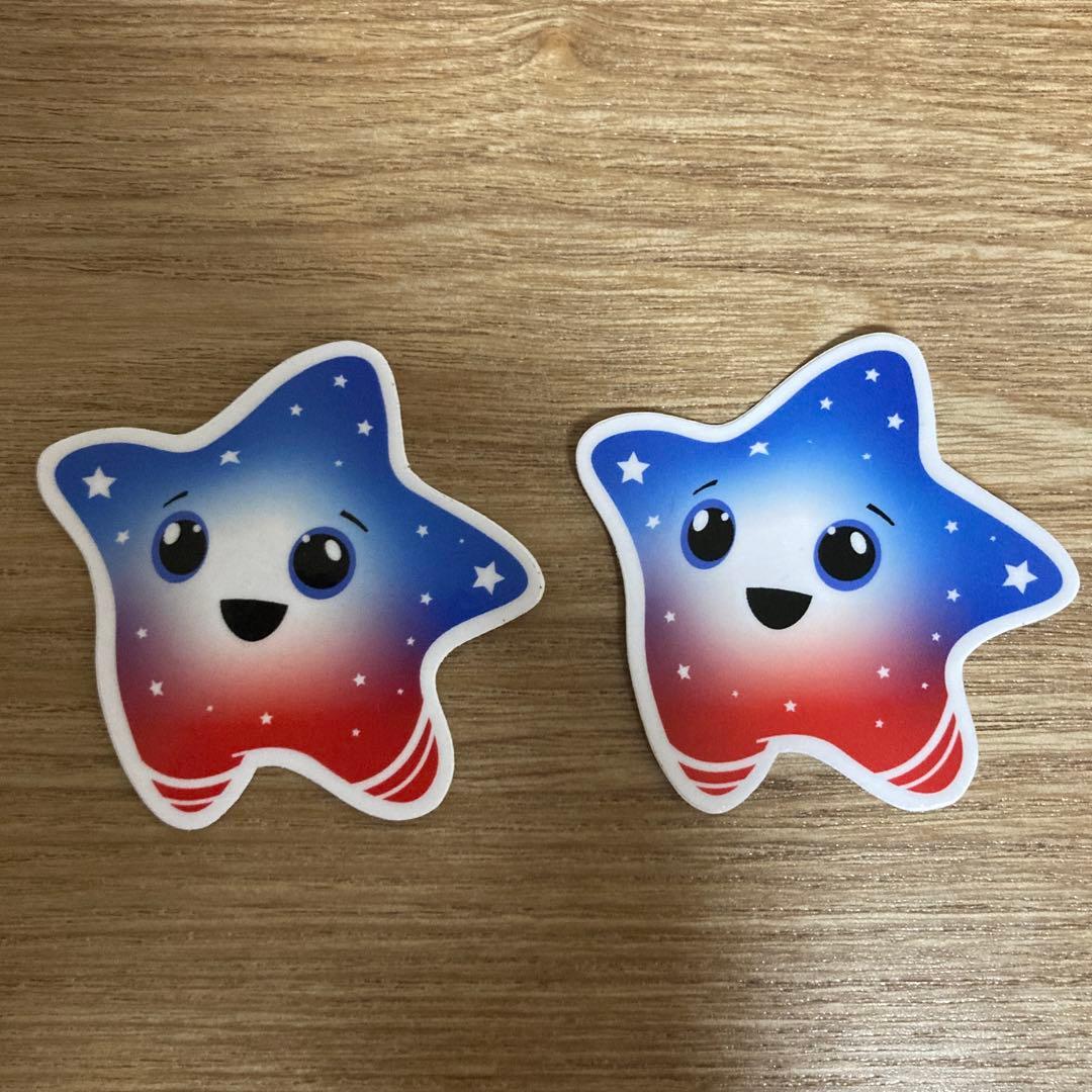 万博アメリカ館 スパーク ステッカー 2枚 - メルカリ