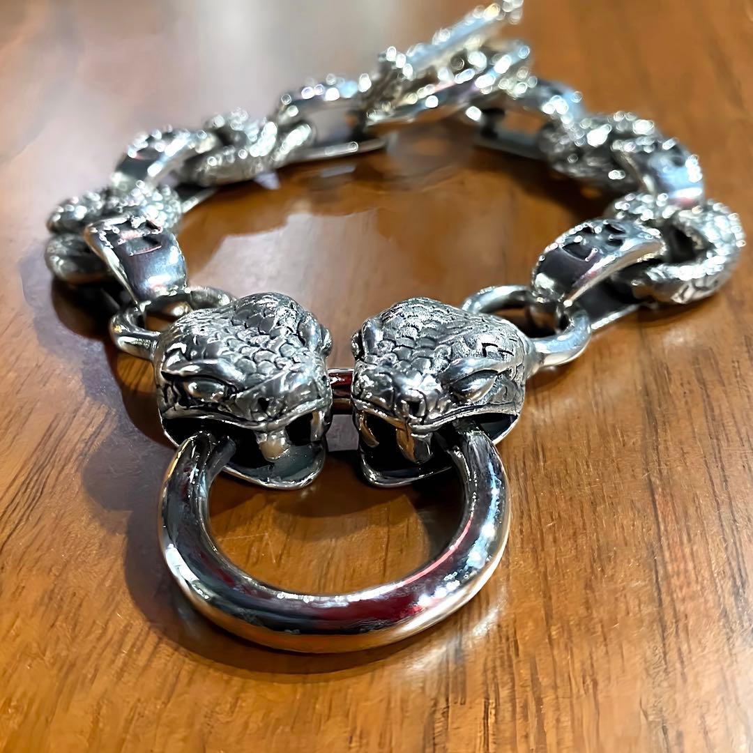 A&Gシルバーブレスレット バイパー 未使用 - メルカリ