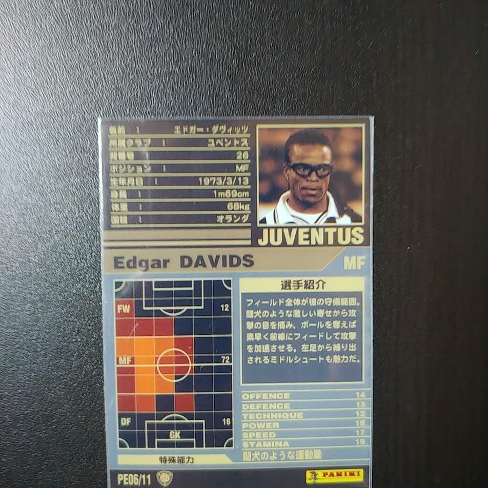 WCCF footista PE ロケテ エドガー・ダヴィッツ 変換済み