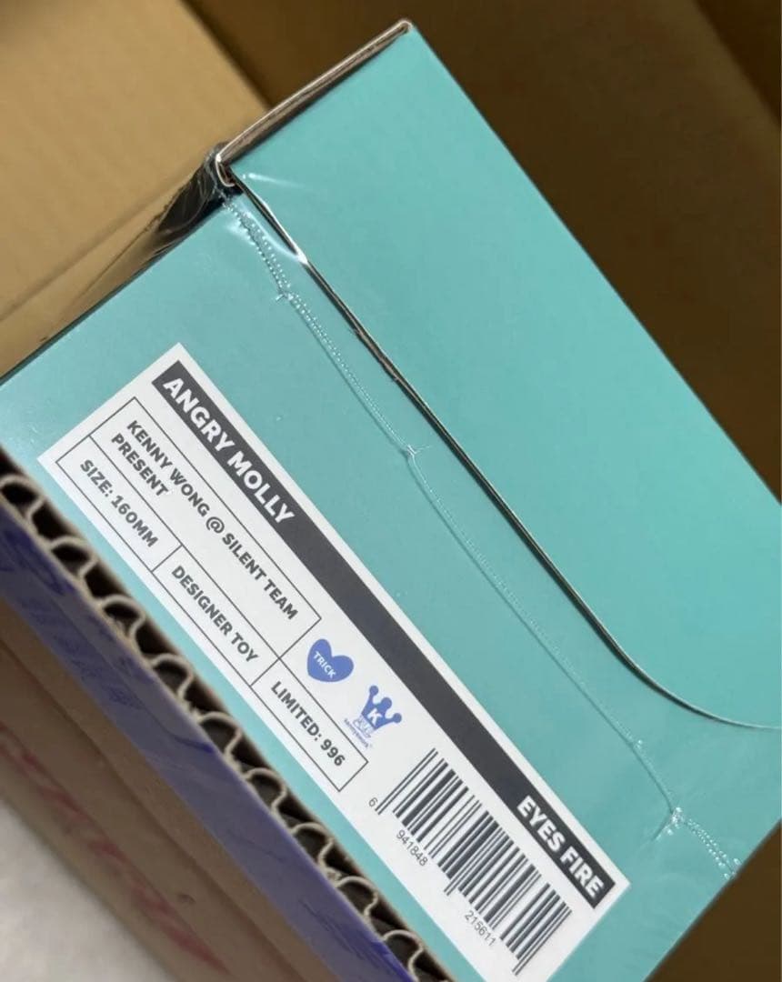 その他 POPMART Angry MollyEyes Fire DesignerToy