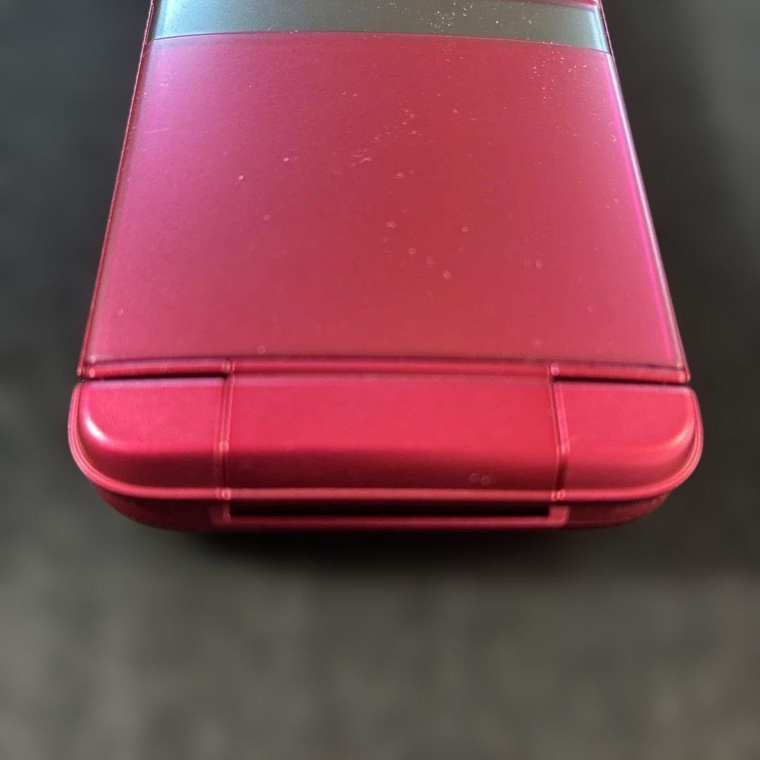 美品☆携帯docomo ky-42cレッド/充電器