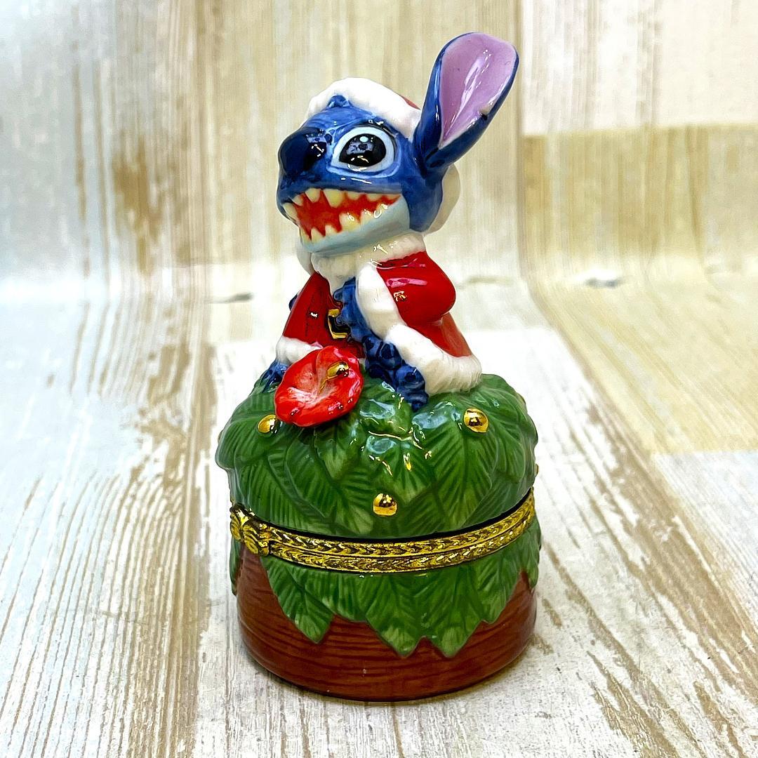 リロ＆スティッチ サンタスティッチ クリスマス ヒンジボックス フィギュア