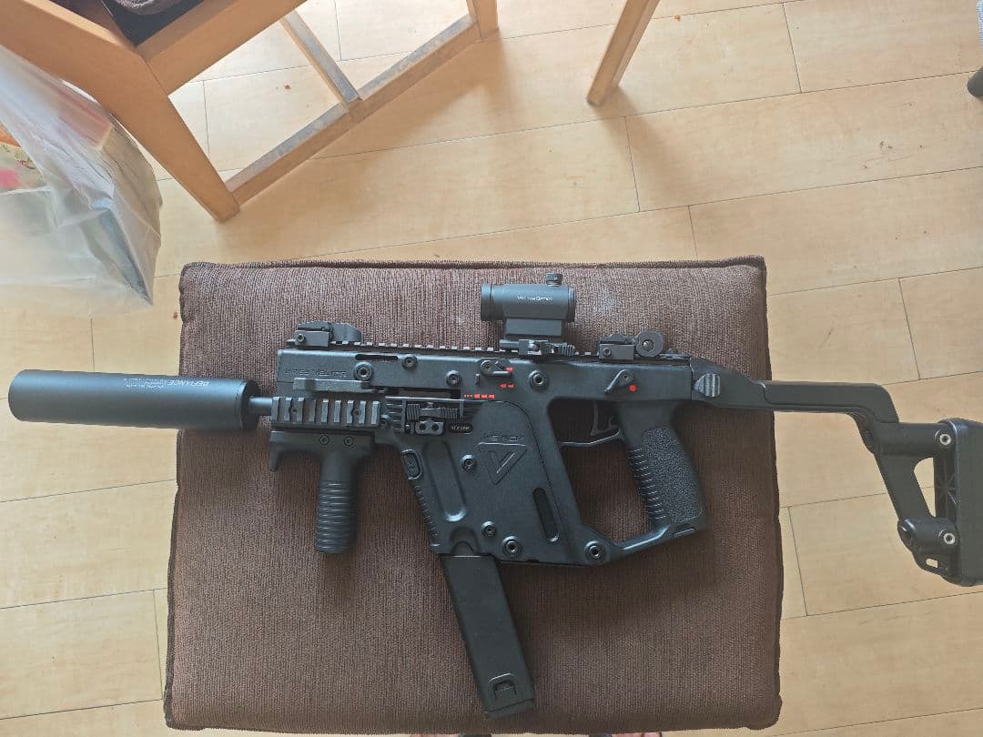 KSC KRISS VECTOR ガスガン スコープ付き クリスベクター gbb