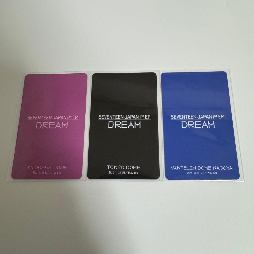SEVENTEEN セブチ DREAM 会場限定 トレカ ジョンハン
