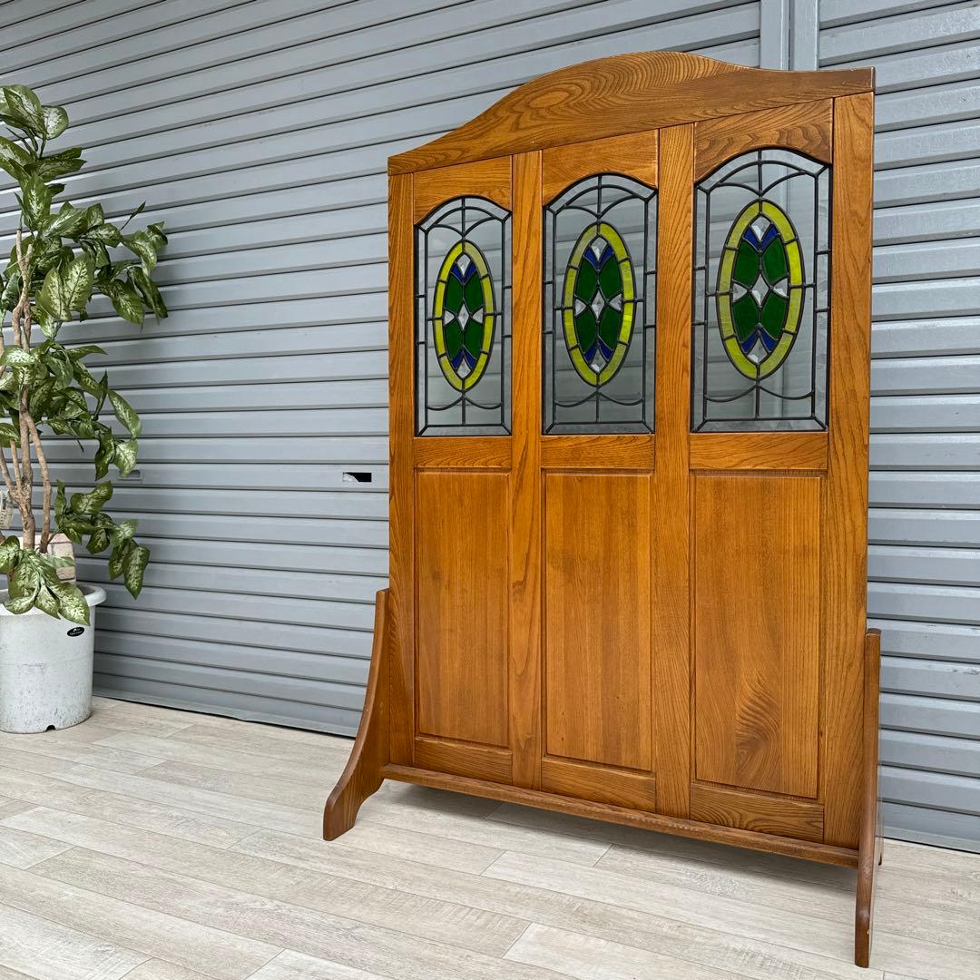 希少 ステンドグラス 衝立 パーテーション - メルカリ
