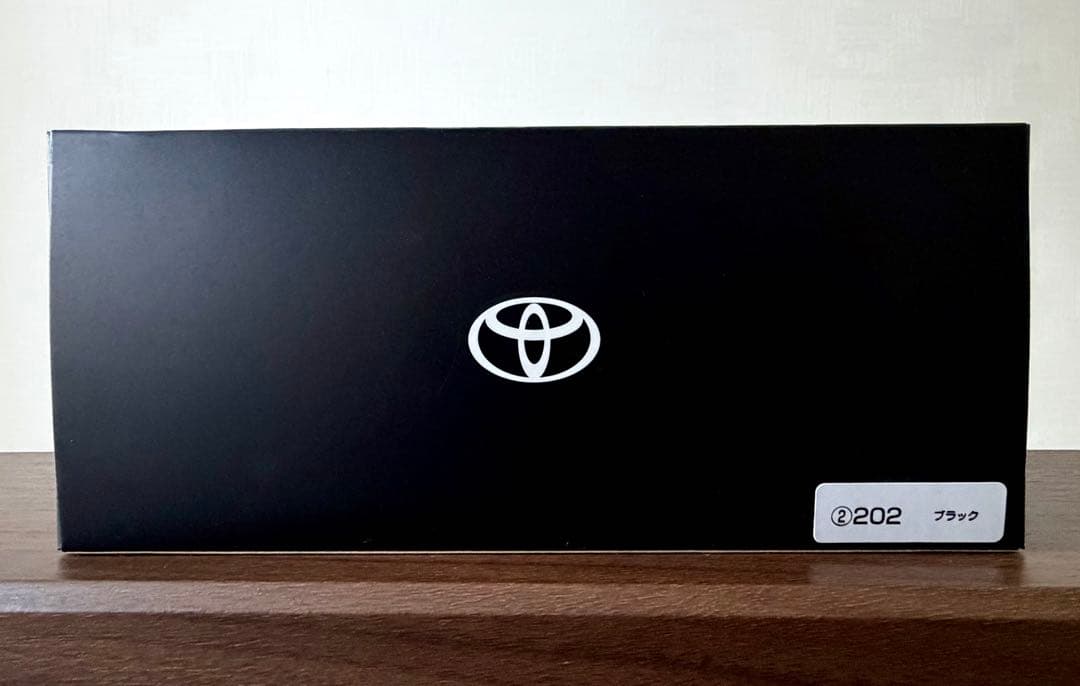 新型40系アルファード カラーサンプルミニカー ブラック【202】