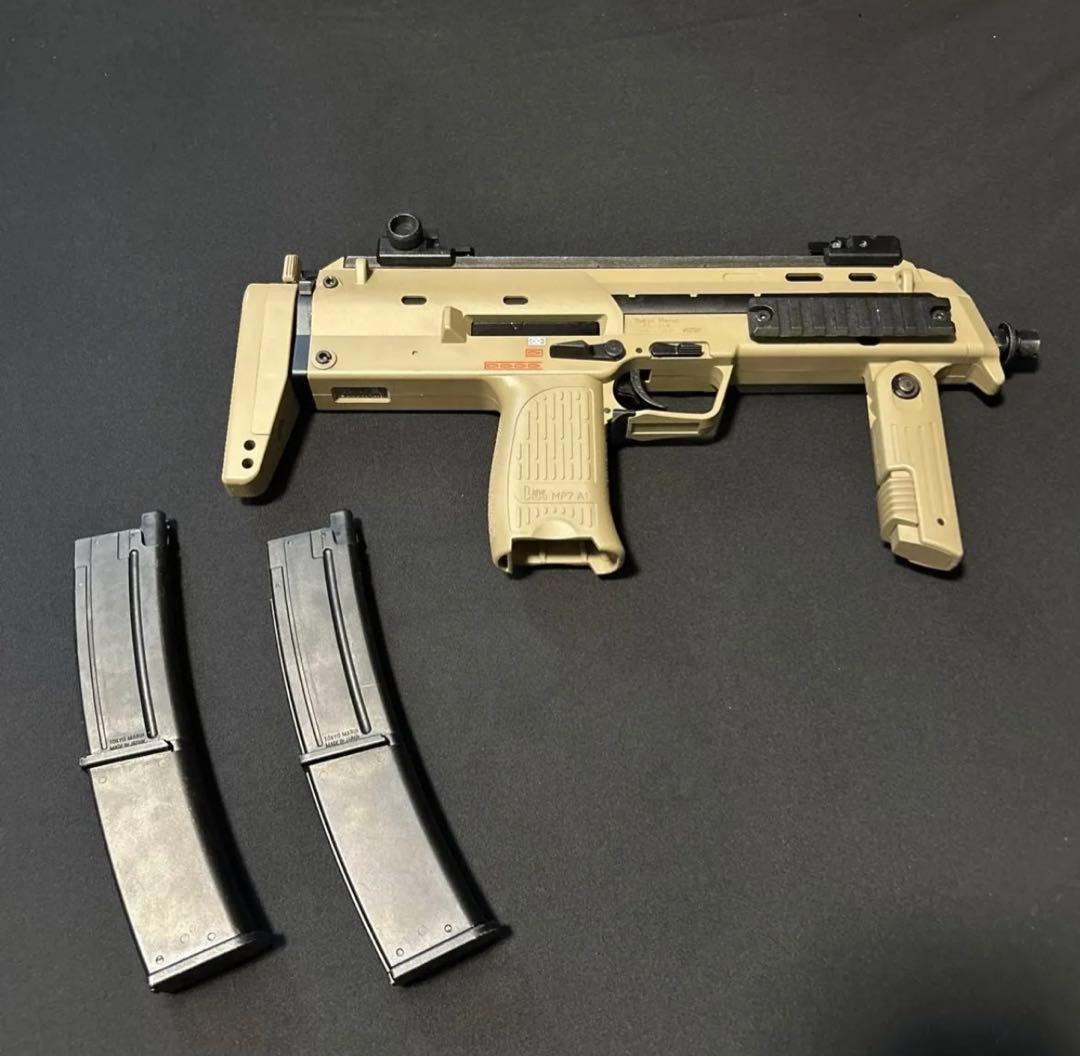 東京マルイ　mp7a1 ガスブロ　タンカラー
