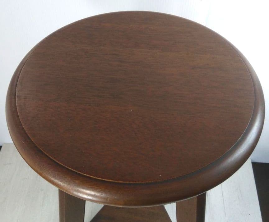 マルニ 木製 円形 カウンタースツール