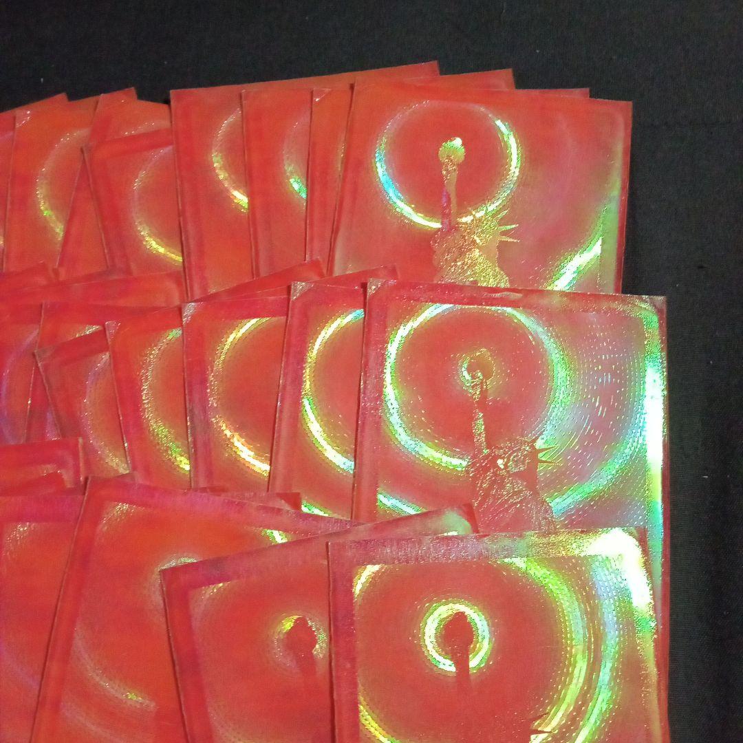 希少 KMC スーパープリズム 自由の女神 スリーブ 42枚セット オレンジ