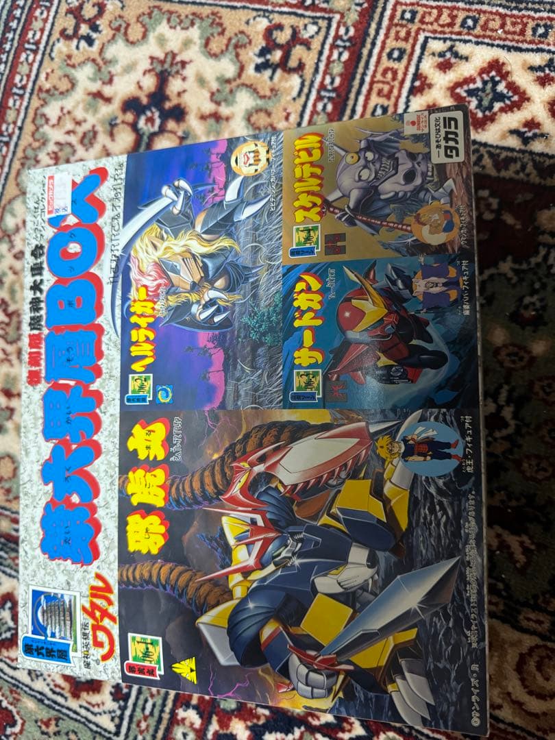 魔神英雄伝ワタル 復刻版魔神大集合BOX セット ジャンク