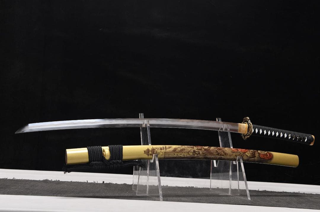 龍武士打刀 日本刀 模造刀 居合刀 武士道 武蔵 鑑賞用 手鍛造打