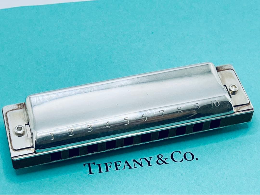 c857 ティファニー　HOHNER コラボ　ハーモニカ　925 ドイツ製