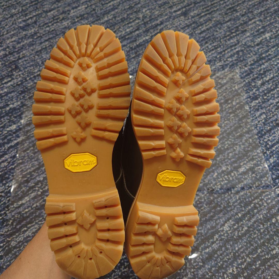 RADRONG ブラック デッキシューズ