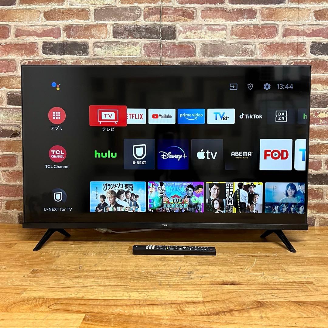 TCL 40V型 液晶テレビ Android TV 40S5200B 2022年