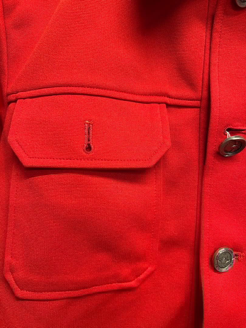 70s adidas ヴィンテージ メタルボタン トラック ジャケットジャージ