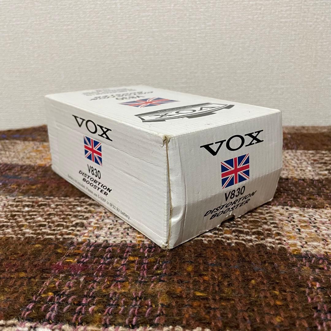 Vox V830.mp4 VOX V830 DISTORTION BOOSTER ビンテージ レア