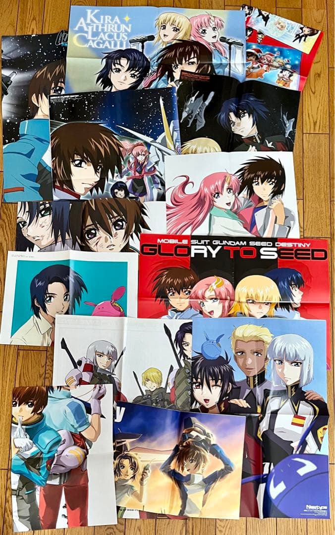 機動戦士ガンダムSEED DESTINYミニクリアポスターセット いよいよ10月6