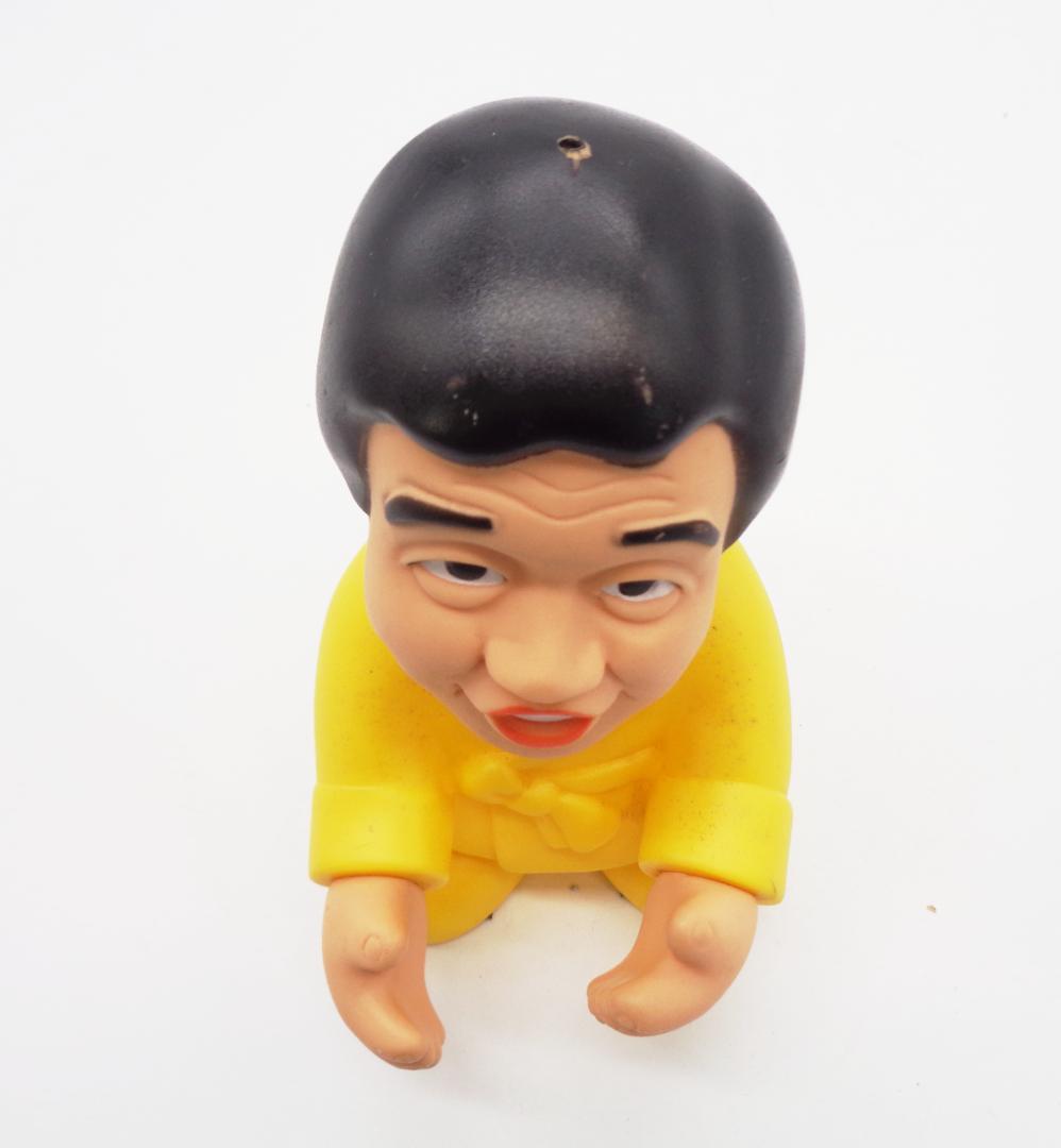 〖萩本欽一ソフビ貯金箱〗バスクリン非売品マスコット人形