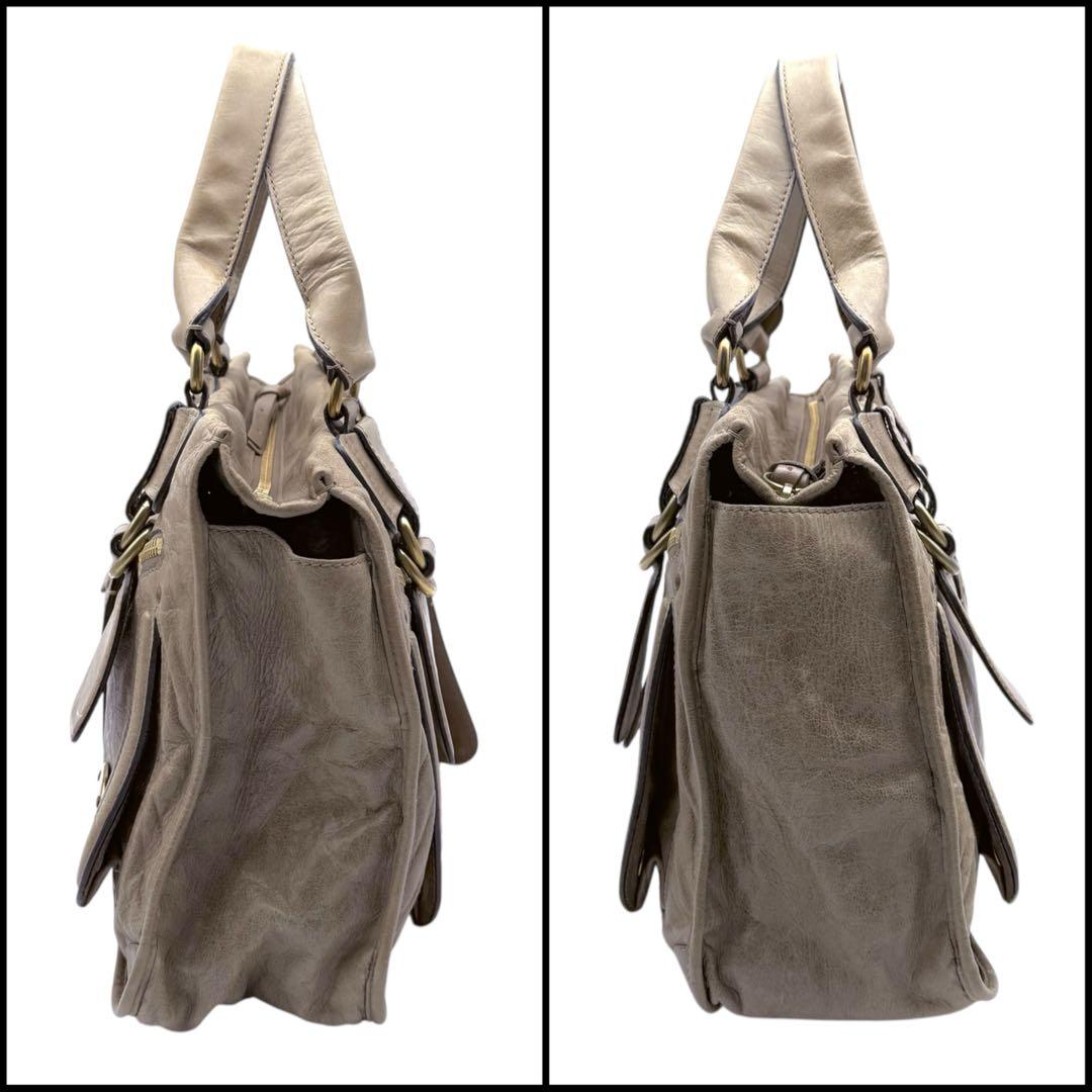 【美品】Chloe クロエ　ベイ　ハンドバッグ　ボストンバッグ　レザー