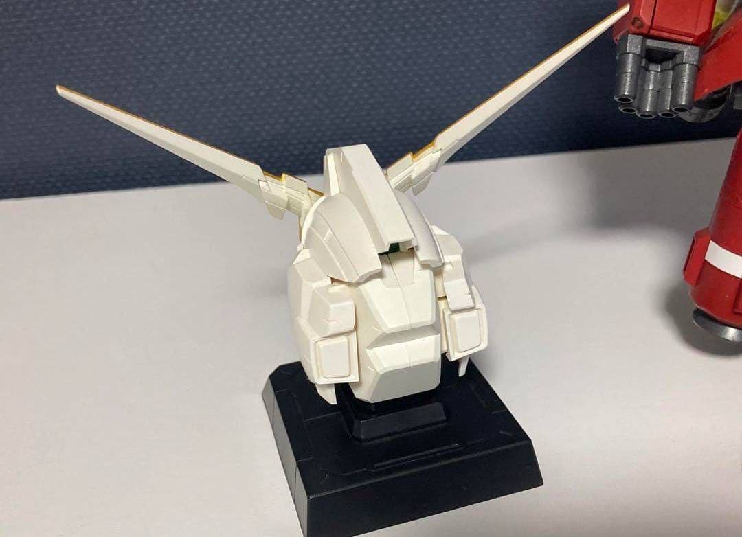 BB戦士392 ネオ・ジオング 塗装品 ガンダムヘッドコレクション