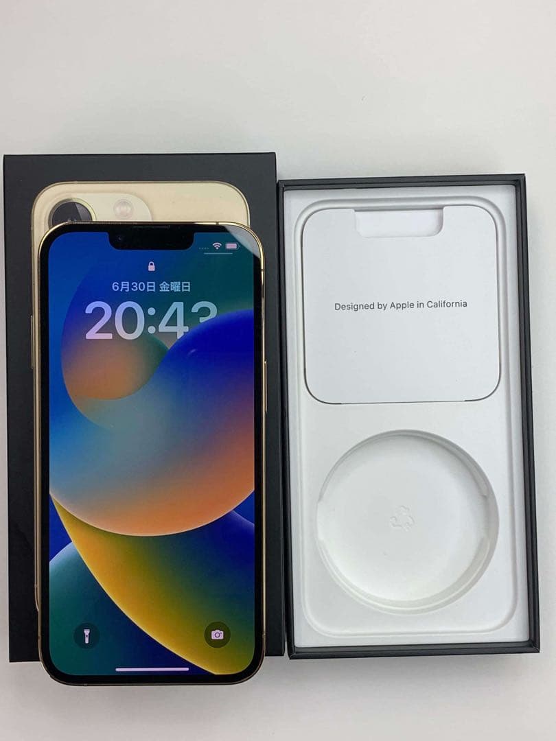 iPhone 13 Pro 128GB SIMフリーバッテリー純正100％