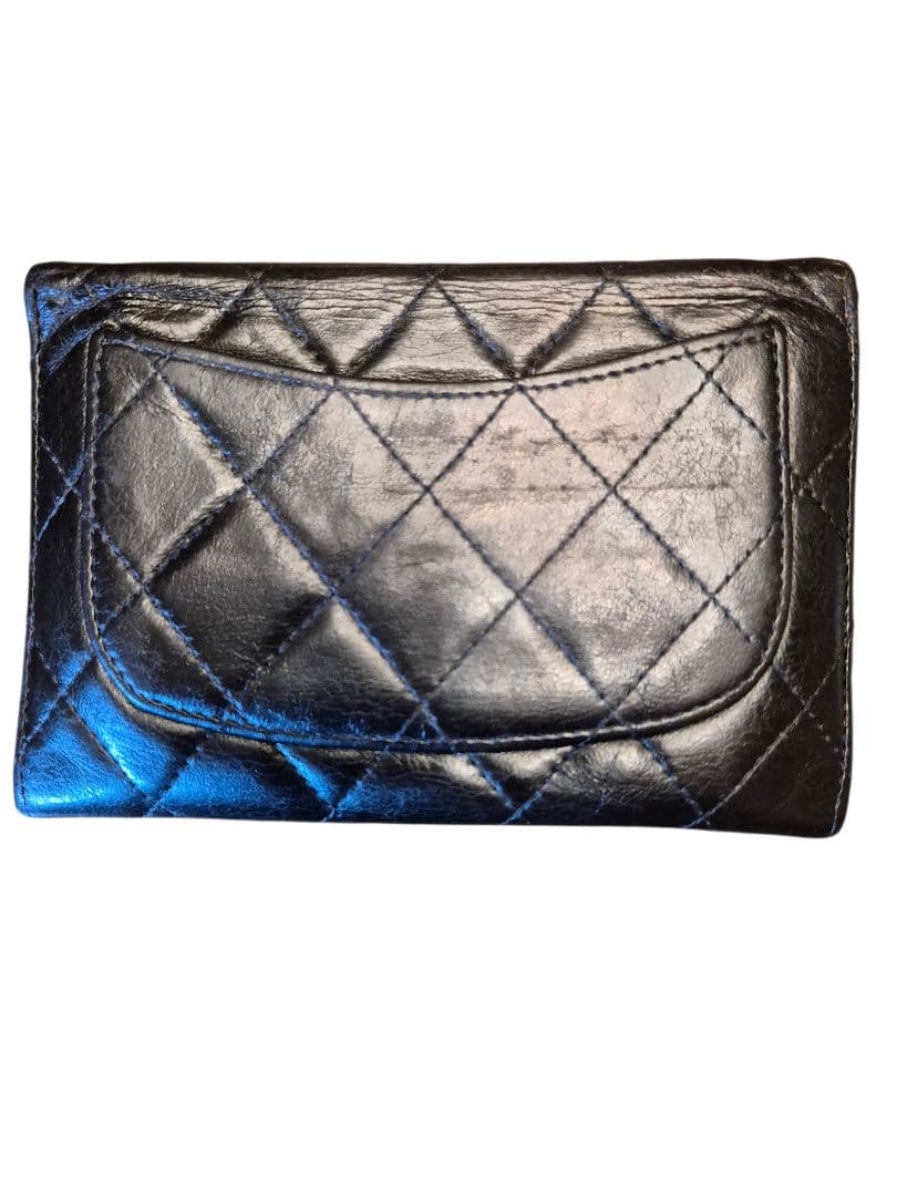 CHANEL　シャネル　マトラッセ　ケース　折り財布