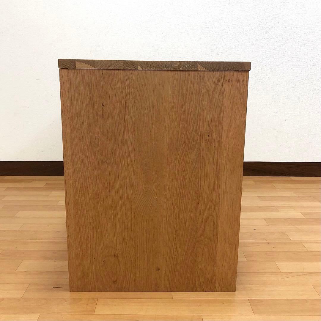 廃盤仕様 オーク無垢 MUJI 無印良品 コの字の家具 ライティングデスク 机